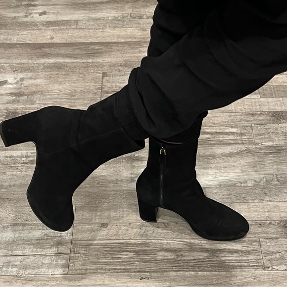 Stuart Weitzman Suede Ankle Boots- Size 7.5 - Picture 9 of 12